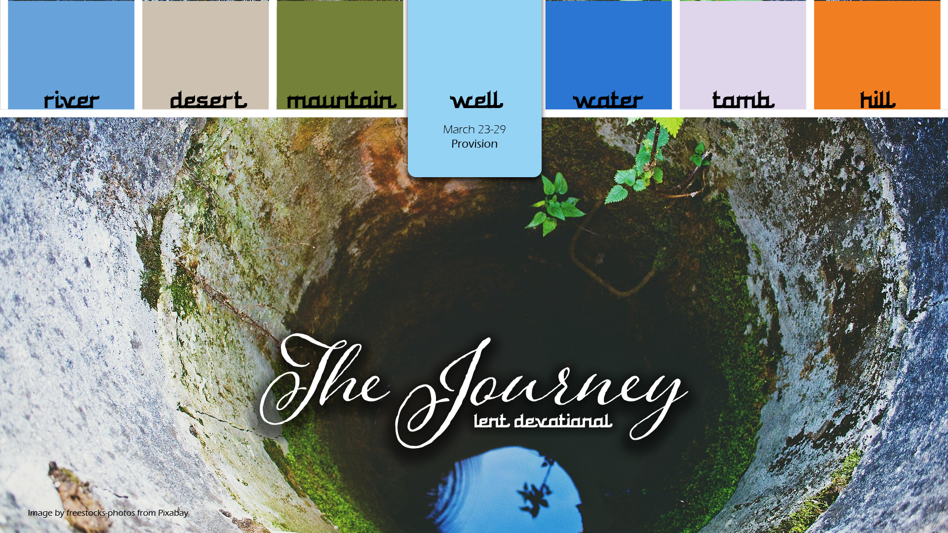 background image for March 29, 2025: Seeing Jesus in others